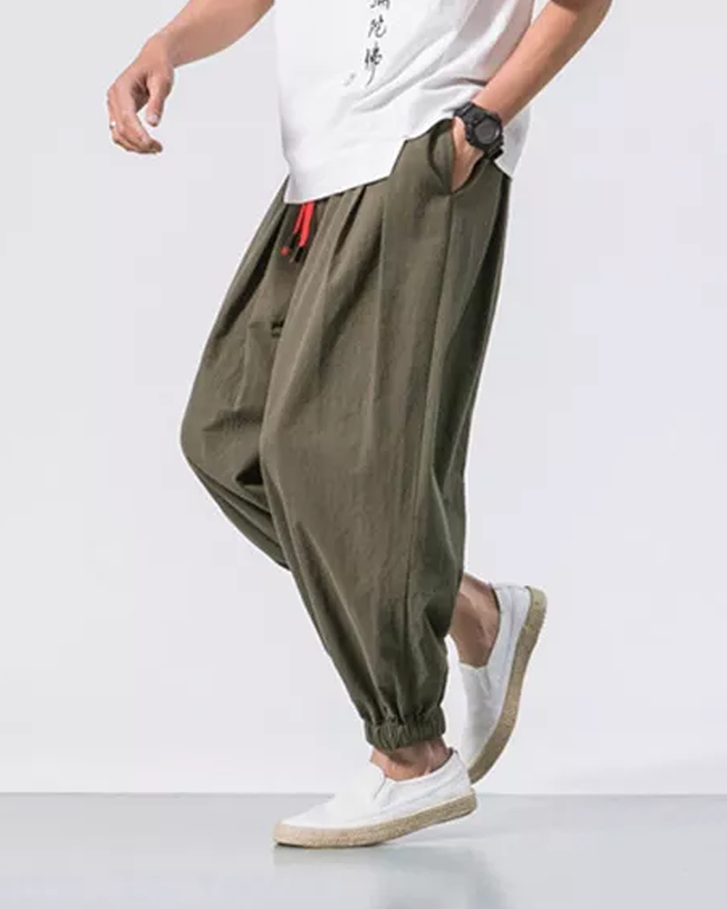 Japanese Harem Pants Men's