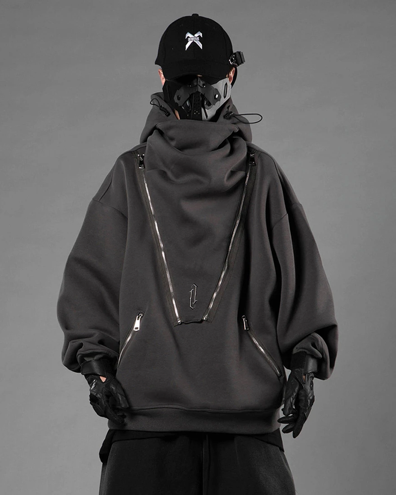 Cyberpunk Techwear Hoodie
