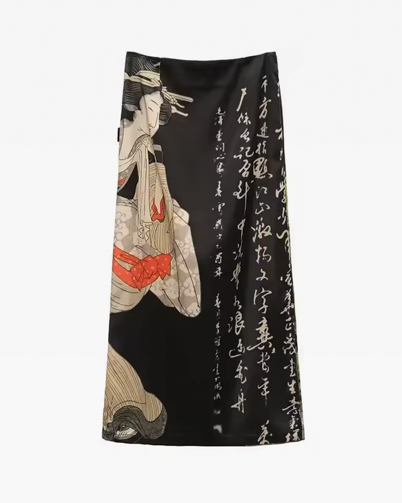 Japanese Maxi Skirt