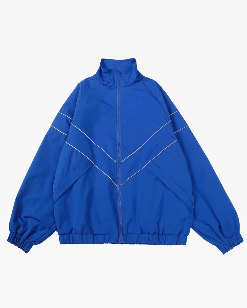 Jacket With Reflective Stripes