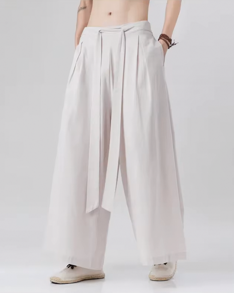 Wide Leg Japanese Pants