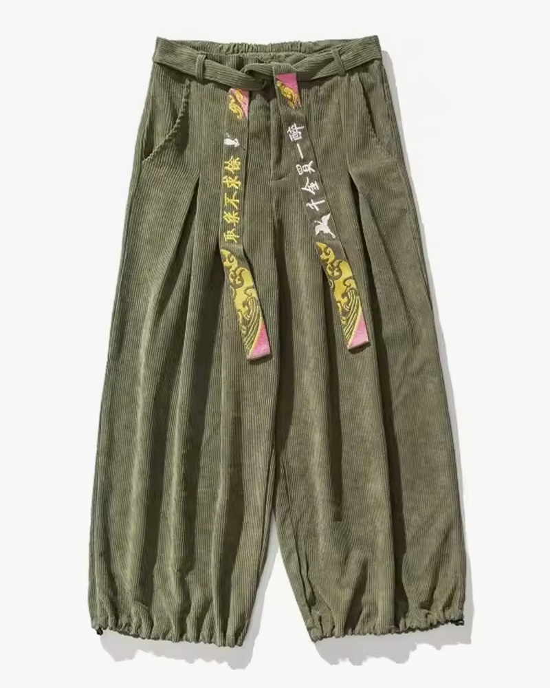 Corduroy Harem Pants