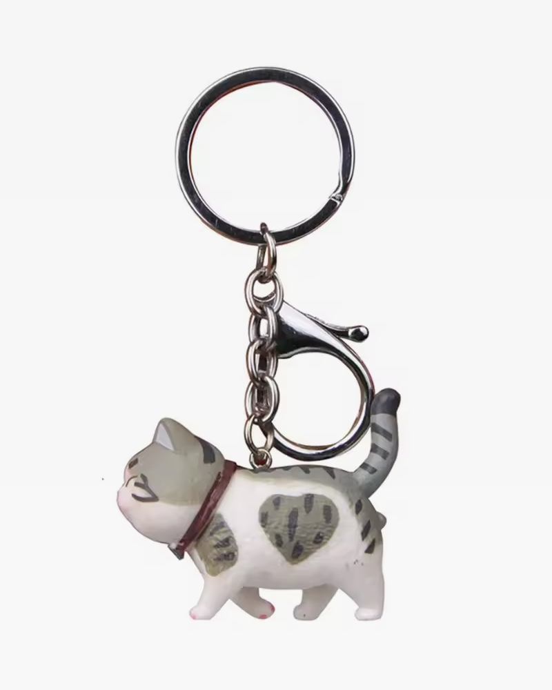 Cute Cat Keychain