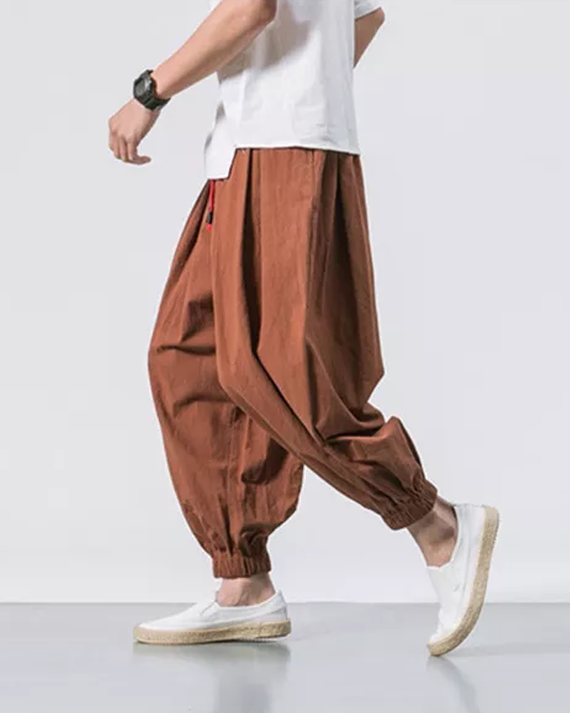 Japanese Harem Pants Men's