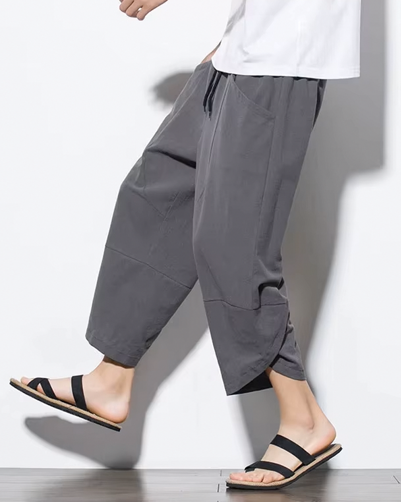 Japanese Cropped Pants