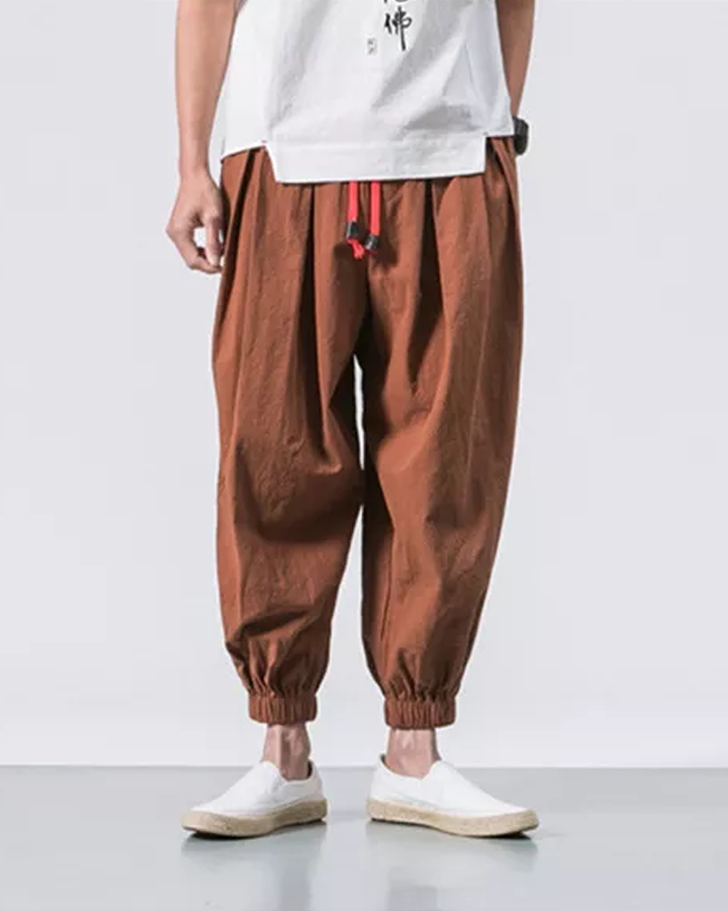 Japanese Harem Pants Men's