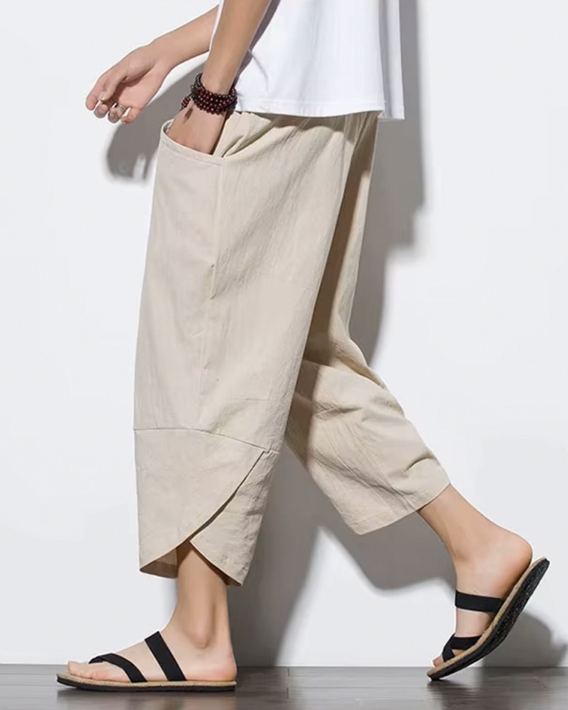 Japanese Cropped Pants