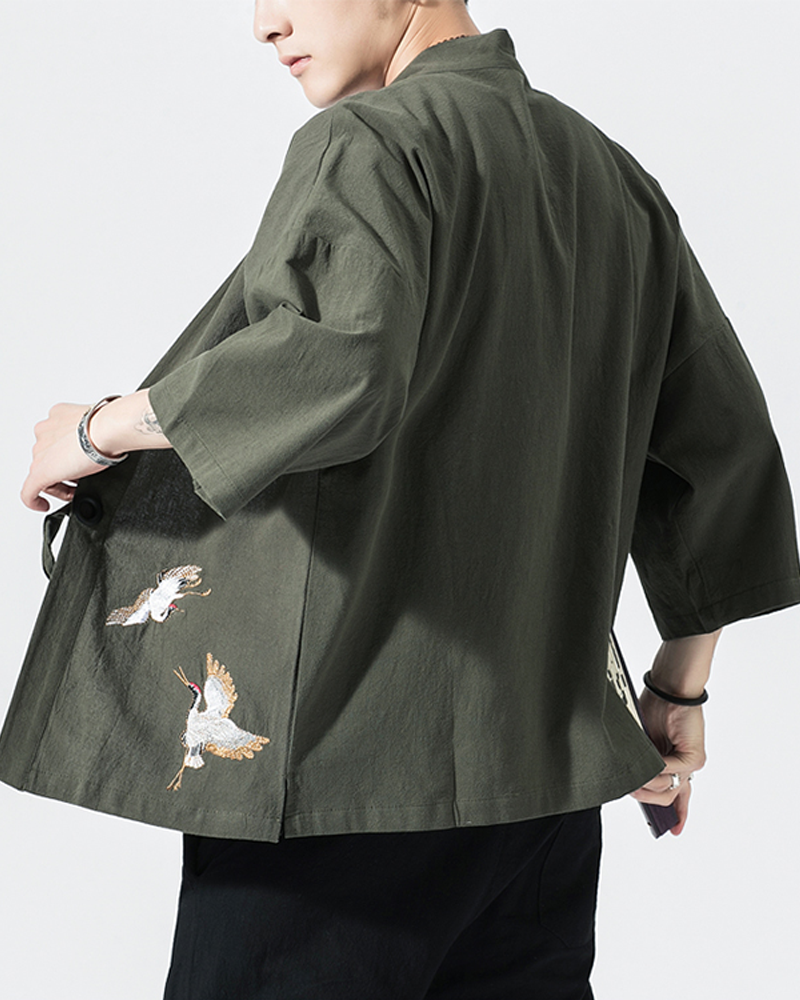 Linen Kimono Jacket