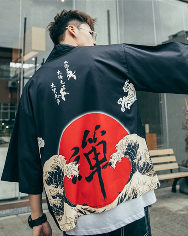 Japanese Kimono Jacket Men