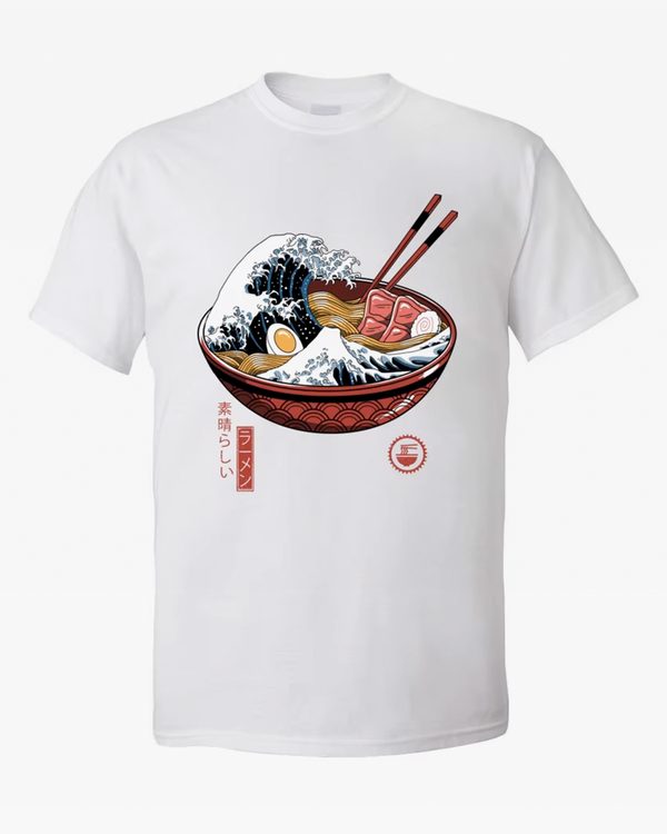 Great Ramen Wave T Shirt