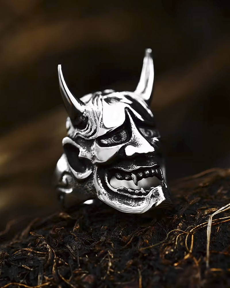 Oni Mask Ring