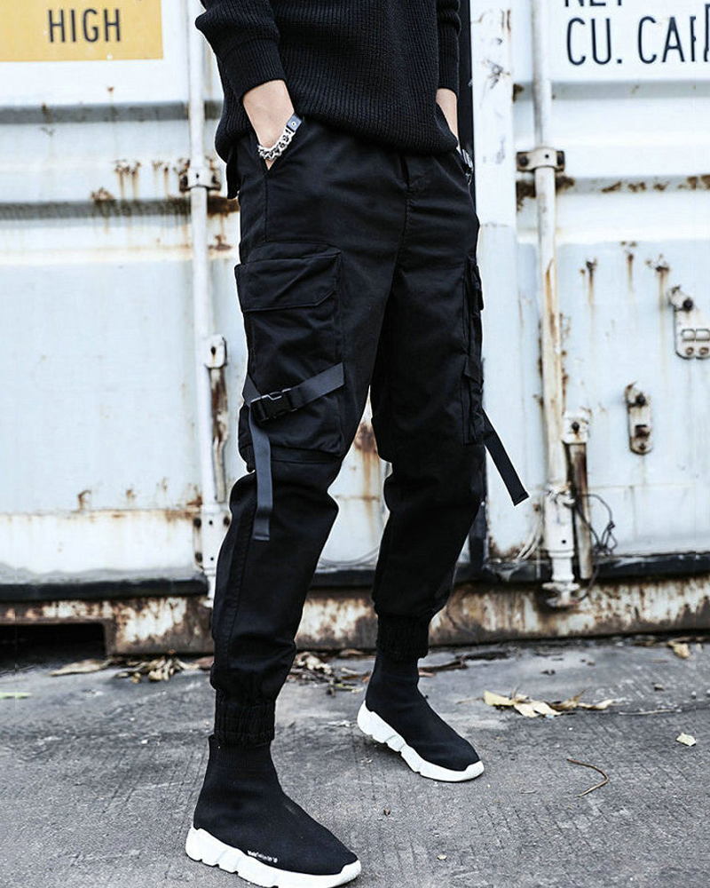 Black Techwear Pants