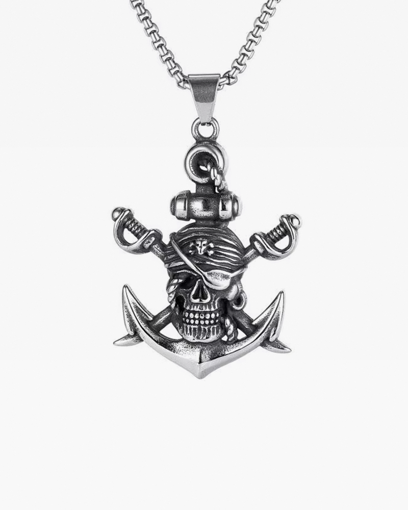 Pirate Skull Necklace