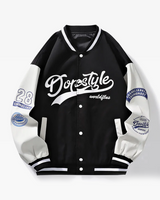 Black And White Varsity Jacket