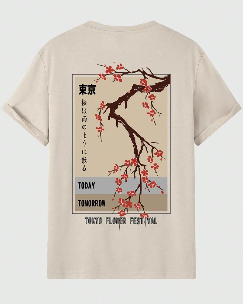Japanese Flower Shirt