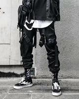 Black Cargo Pants Streetwear