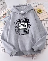 Japanese Cat Hoodie