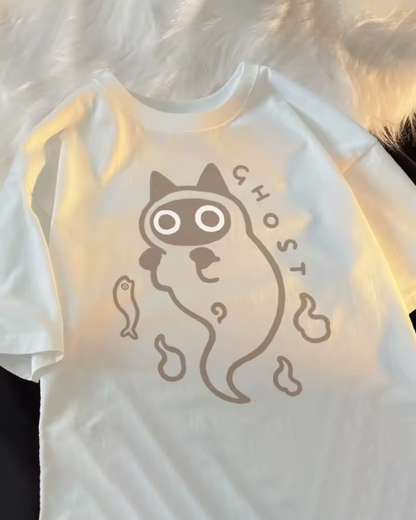 Ghost Cat Shirt