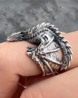 Dragon Wrap Around Ring