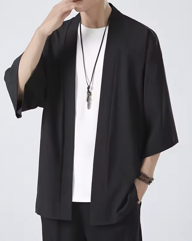 Black Kimono Jacket
