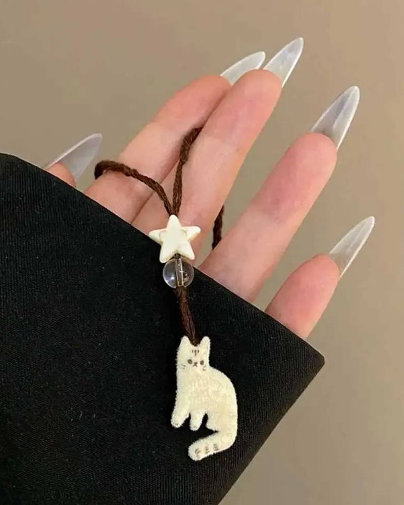 Cat Pendant Necklace