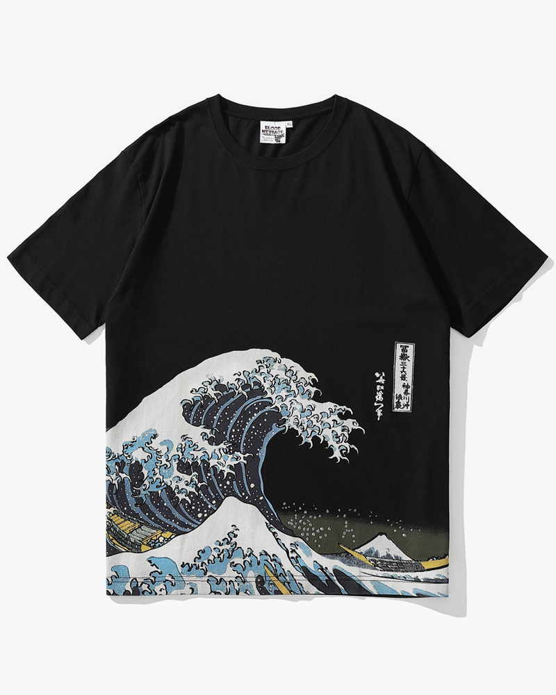 The Great Wave Off Kanagawa Shirt | Yokai Clothing