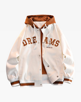 Baseball Jacket With Hood