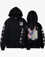 Attack On Titan Cherry Blossom Hoodie