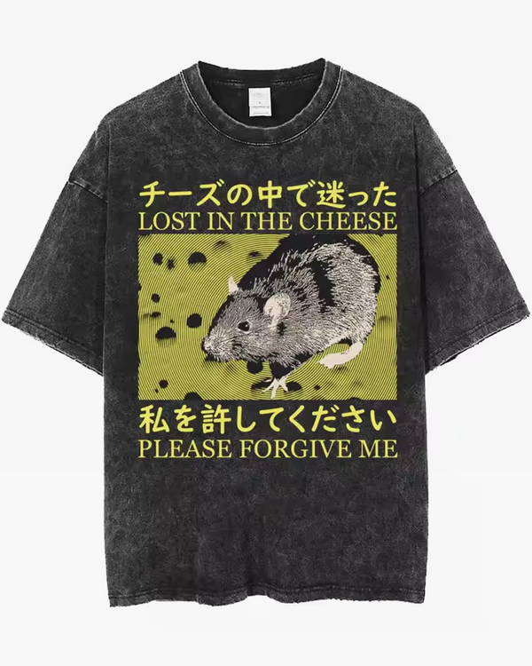 Lost In The Cheese Please Forgive Me Shirt