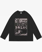 Japanese Long Sleeve T Shirt