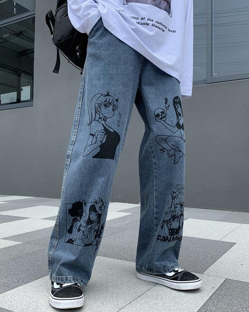 Anime Jeans | Yokai Clothing