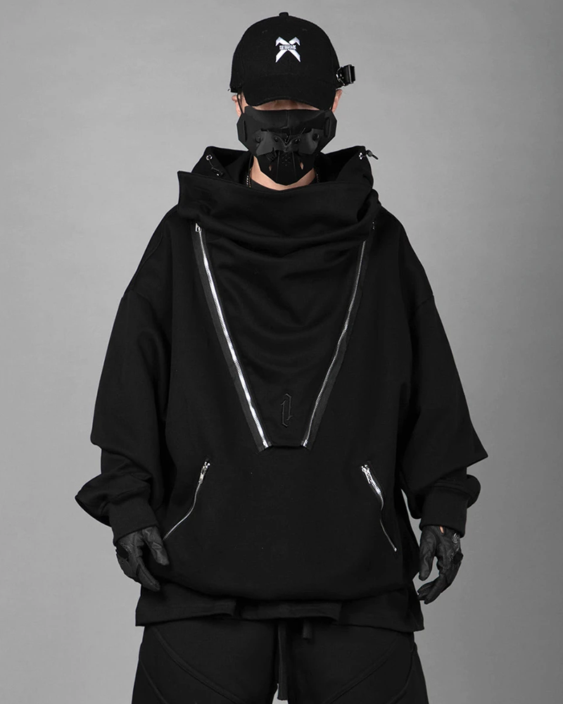Cyberpunk Techwear Hoodie