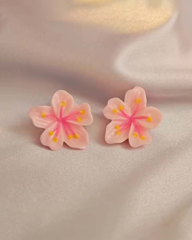 Sakura Flower Earrings