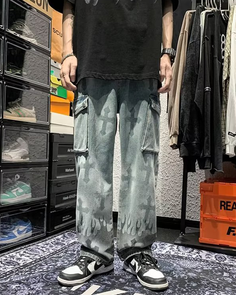 Jeans With Crosses