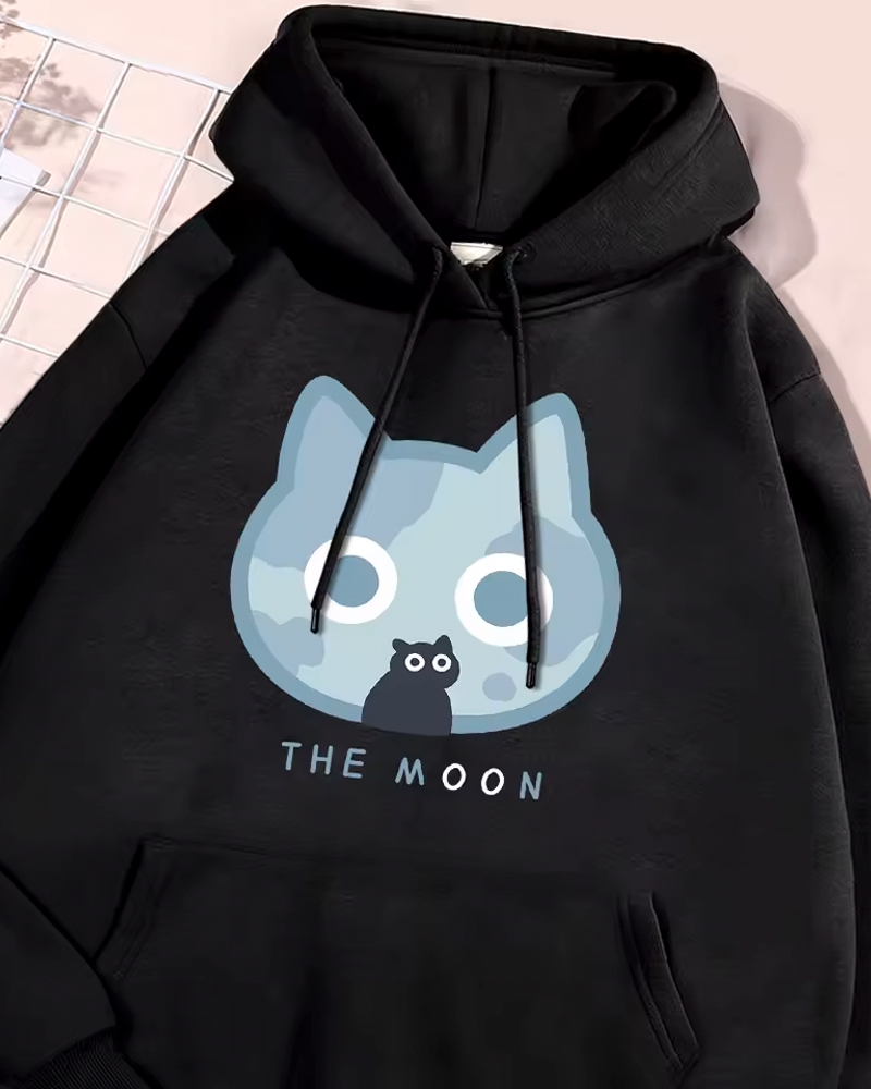 Moon Cat Hoodie