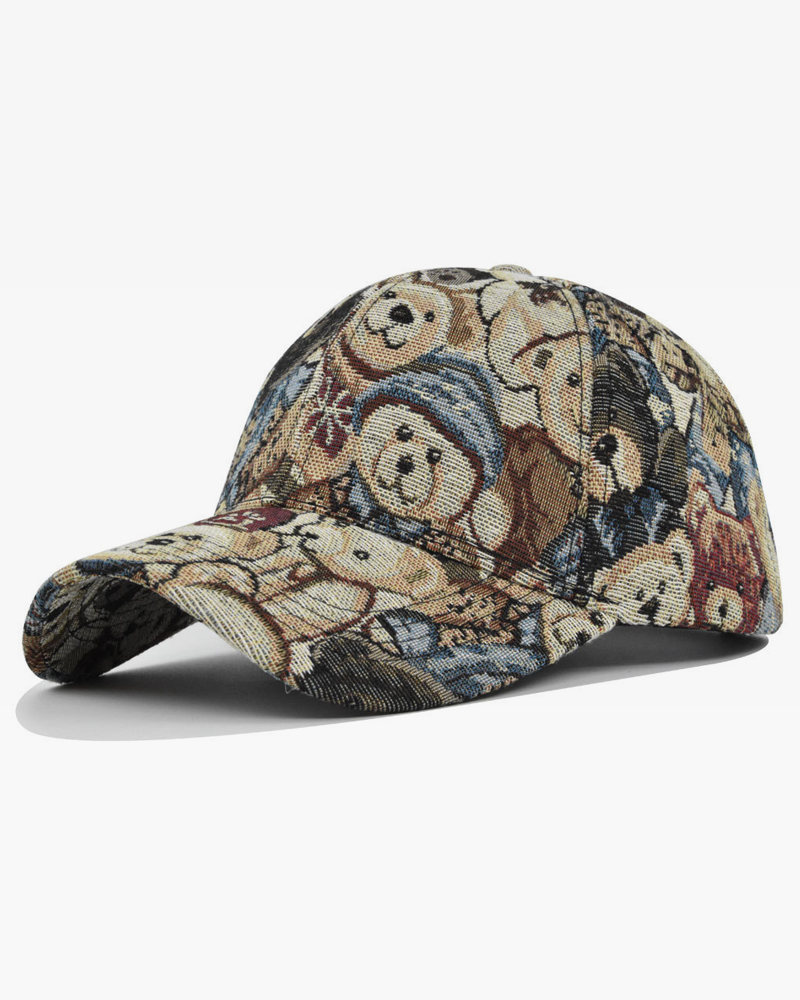 Teddy Bear Baseball Cap | Yokai Clothing