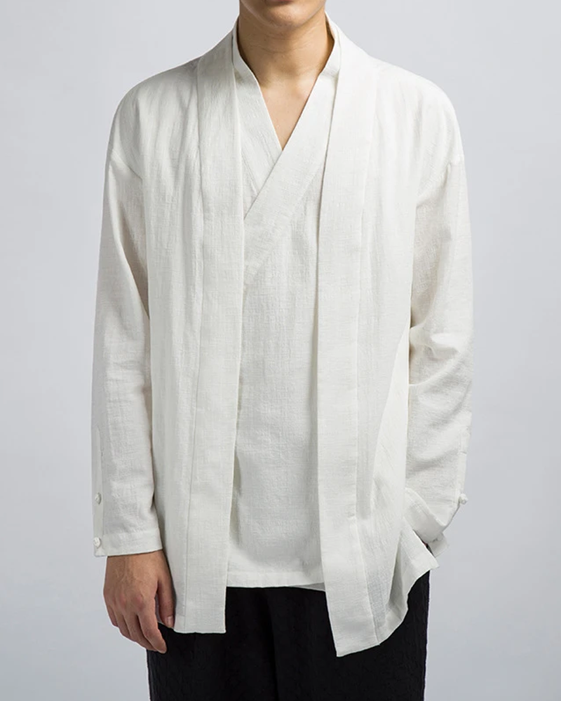 Linen Kimono Top