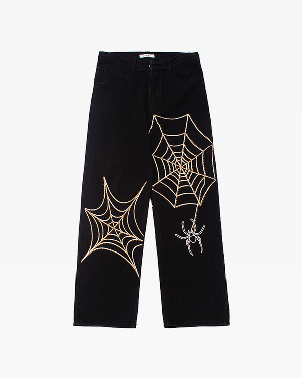 Spider Web Jeans