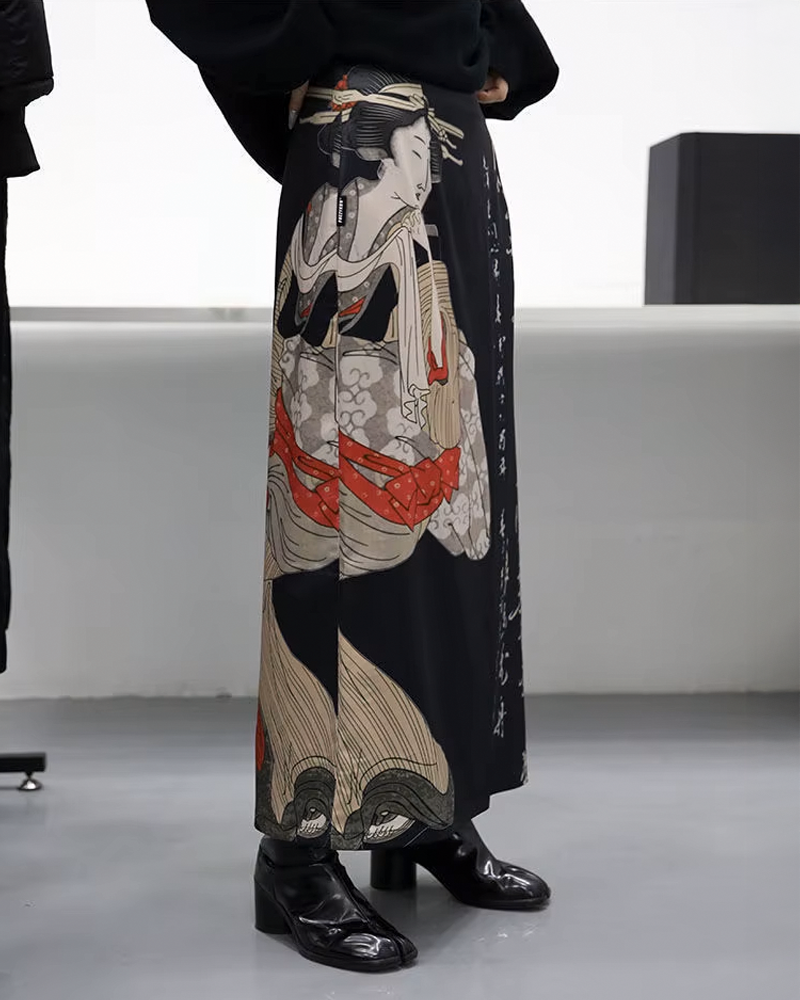 Japanese Maxi Skirt