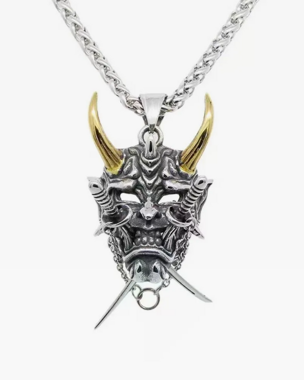 Japanese Oni Necklace