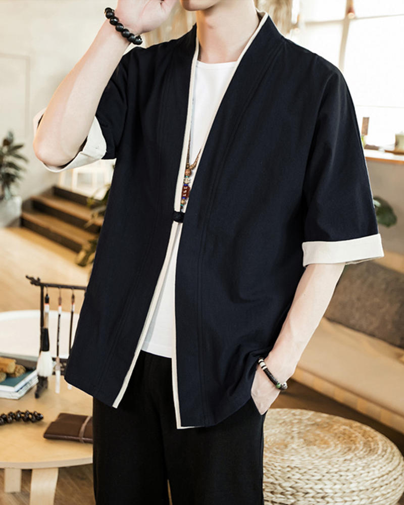 Mens Kimono Jacket