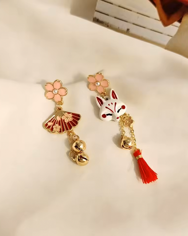 Japanese Earrings Female