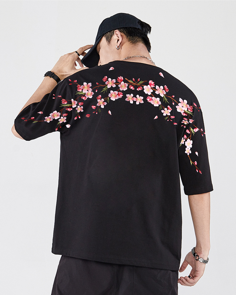 Cherry Blossom T Shirt | Yokai Clothing