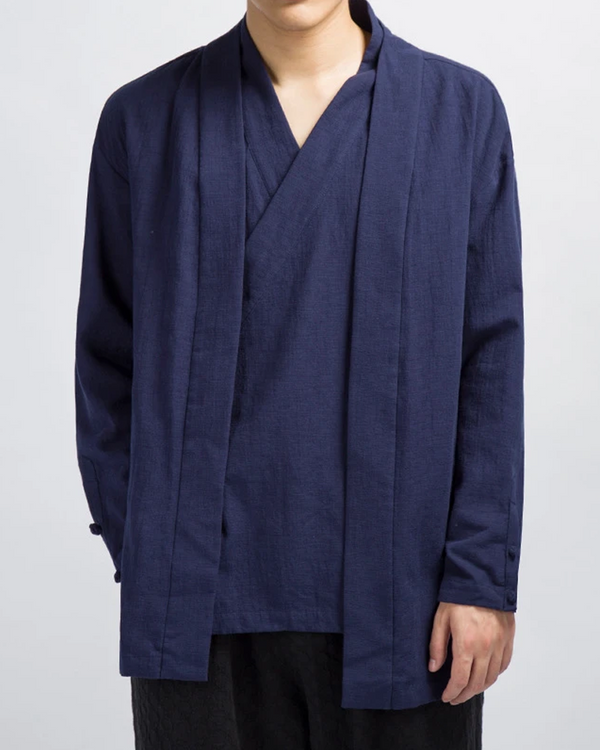 Linen Kimono Top