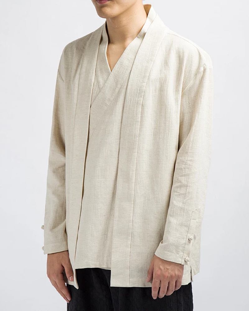 Linen Kimono Top