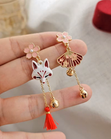 Japanese Earrings Female