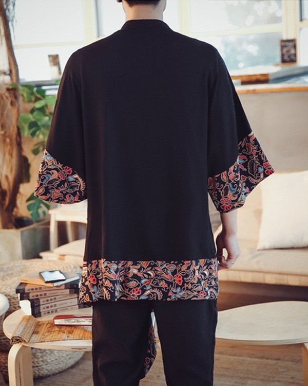 Mens Kimono Top