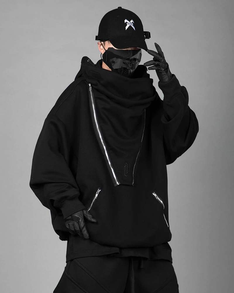 Cyberpunk Techwear Hoodie