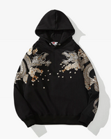 Dragon Embroidered Hoodie