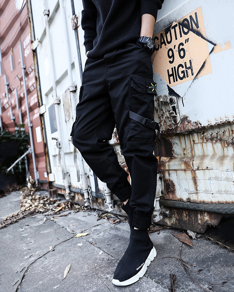 Black Techwear Pants